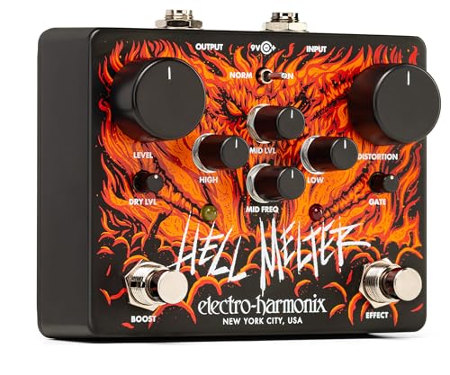Electro-Harmonix Hell Melter Advanced Metal Distortion distorsion premium - 2