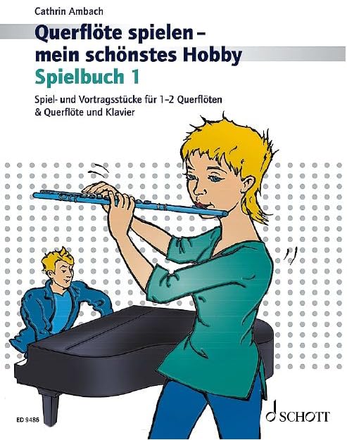 Play Transverse Flute, My Most Beautiful Hobby Playbook 1 and Game Book 2 (ED 9486, ED 9487, 9783795757595 - Image 2