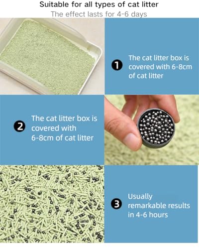 Bolas desodorizantes de carbón activado para caja de gato 2kg miniatura 5