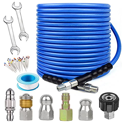 How to convert a pressure washer into a sewer jetter?