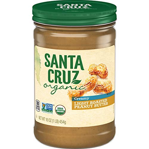 Santa Cruz Organic Creamy Light Roasted, Peanut Butter, 16 Oz