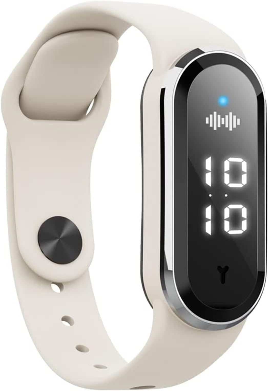 Fitpros Ultrasonic Weightloss Smart Watch, Slimwe Ultrasonic Body Shape Wristband, Matteo Ultrasonic Body Shape Wristband, Adjustable Smart Lymph Silicone Sport Bracelet for Anyone (White)