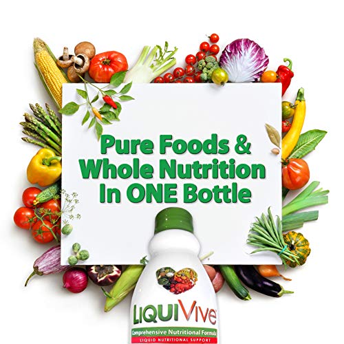 LiquiVive Liquid Vitamins Mega Nutrition | Vegetarian Daily Multivitamin Balance Immune Support Booster Superfood of Nature | Vitamin C D3 A B12 E K | 99.9% Vegan Non-GMO Gluten Free 32 fl oz - Image 6