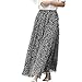 Produktbild Nobrand langer Chiffon-Rock mit hoher Taille im Frühling und Herbst Gr. 48, Schwarz