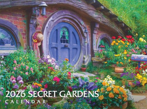 2026 Secret Gardens Wall Calendar