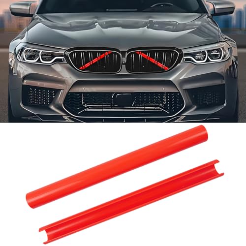 Image of V Brace Wrap Covers Compatible with BMW Grille Inserts StripesWrap