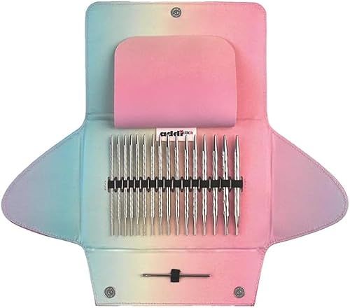 addi Click Unicorn Lace Long Circular Needle Tips Set - Click Unicorn Lace Long Circular Knitting Needle Tips Set