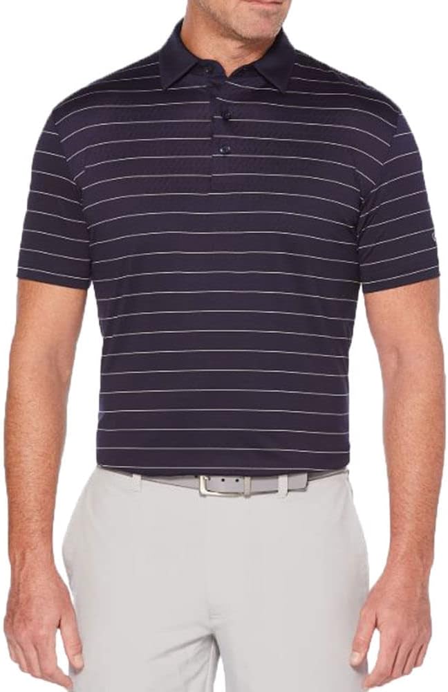 Callaway Men' Men's core ventilated stripe polo