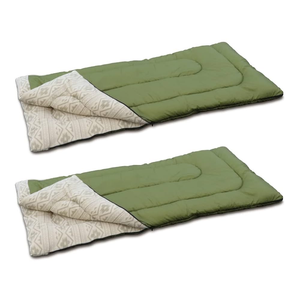 キャンプ好き必見　IGNIO寝袋 IGNIO イグニオ 封筒型スリーピングバッグ キャンプ シュラフ