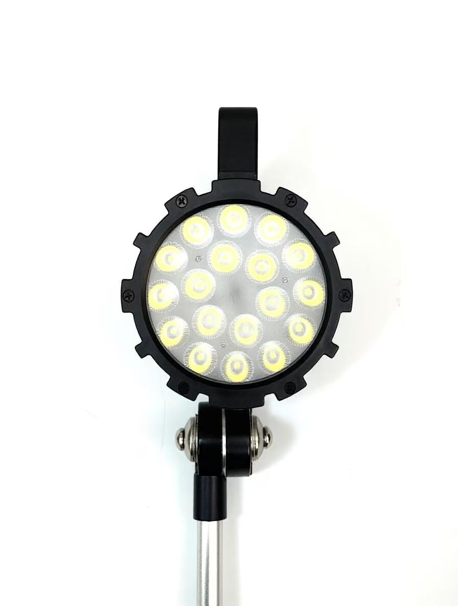 Super Bright 18W LED Arbeitslicht Plus langer Arm 32 "110-220V wasserdichte CNC-Maschine Drehmaschine Bohrmühle Tischlampe Industriebeleuchtung (18, Watt)