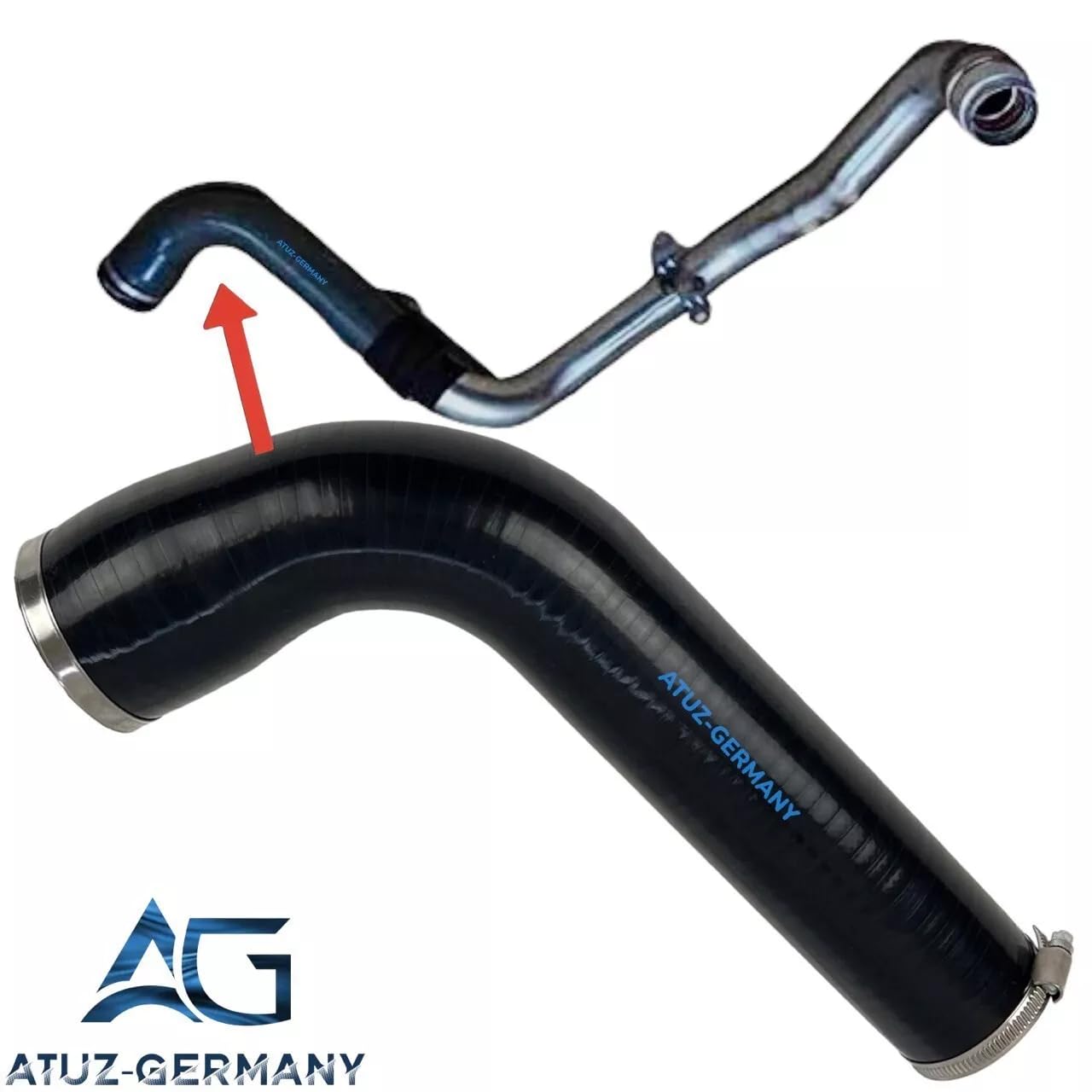 AG® Tuyau turbo d'origine pour Renault Esp ace IV 2.0 dCi 144607746R, 8200537135, 144607906R