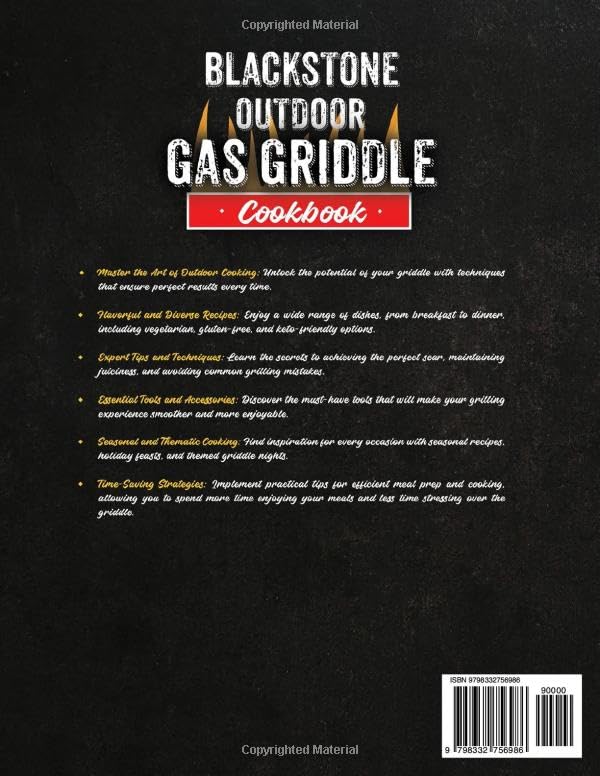 Blackstone Outdoor Gas Griddle Cookbook: Turn Every Barbecue Into a Gourmet Experience with These Innovative Recipes and Expert Tips, Guaranteed to Delight and Satisfy Every Palate - Image 2