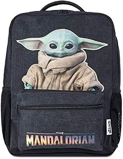 Disney® Official Baby Yoda Backpack Mandalorian Grogu The Child | Large Star Wars Backpack - Suitable for Older Kids, Teenagers & Adults 48cm x 35cm x 13cm