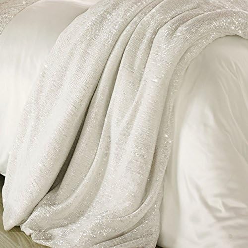 Amazon New Kylie Minogue Bedding Astor OYSTER Throw (140cm x 220cm