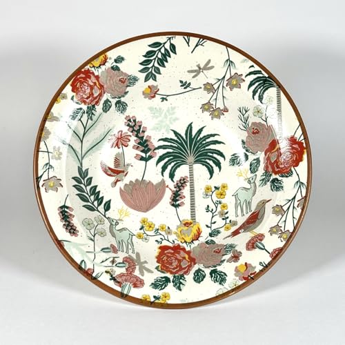 Image of SNS Palm Jumeirah Pasta Serving Bowl | Premium Salad, Soup & Snacks Bowl | Semi-Matt Finish Dinnerware for Oats Pasta Fruits & Desserts | Tableware for Gifting (Palm Jumeirah Pasta Bowl, 1 Piece)