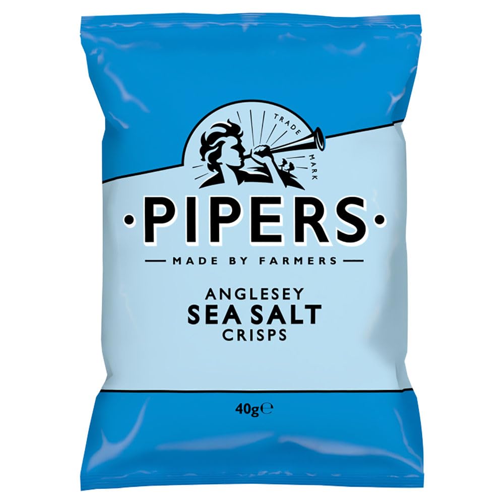 Pipers Kettle Chips Anglesey Sea Salt - 40g