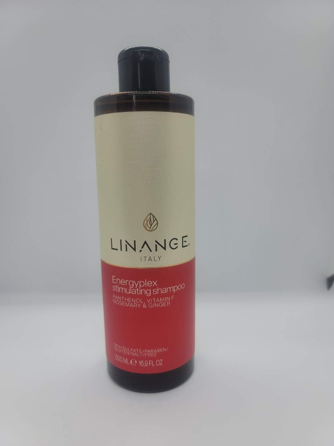 Linange Intensive Hair Stimulator Shampoo - Ginger Scent 500ml; Moisturizing, Cleansing, Hair Care Product; Hair Shampoo for Men and Women โ Great for Thin, Damaged, Weak Hair and Hair Loss