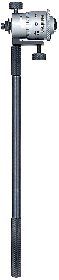 141-101 Vernier Inside Micrometer, Interchangeable Rod Type, 25-50mm Range, 0.01mm Graduation, -0.00700mm Accuracy, With 2 Rods