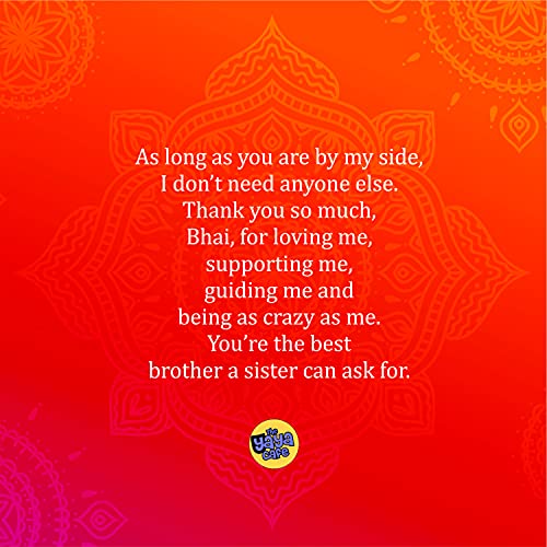 Image of TheYaYaCafe Little Bro Printed Rakhi for Baby Brother | Rakshabandhan Baby Bro Rakhi