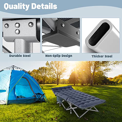 Slsy-Folding-Camping-Cot-Folding-Cot-Camping-Cot-for-Adults-Portable-Folding-Outdoor-Cot-with-Carry-Bags-for-Outdoor-Travel-Camp-Beach-Vacation