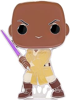 Funko Pop! Pin: Star Wars - Mace Windu, Glow in The Dark