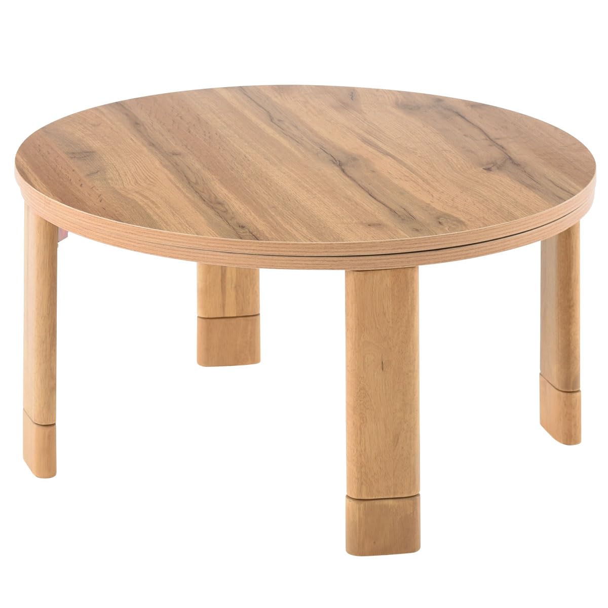 Amazon.co.jp : ぼん家具 こたつテーブル 円形 70cm 丸型 折りたたみ