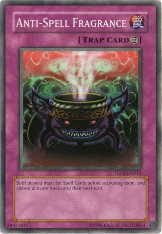 Amazon.com: YU-GI-OH! - Anti-Spell Fragrance (TU02-EN012) - Turbo Pack 2 -  Promo Edition