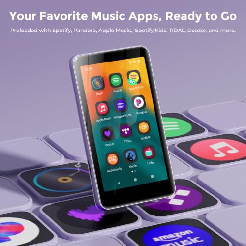 Image of innioasis G1 80GB MP3 Player with Bluetooth and WiFi, Spotify Music Player