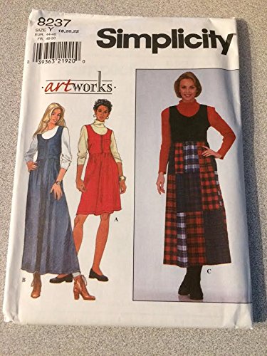 Patron couture Simplicity 8237 pull femme résout le problème des tailles