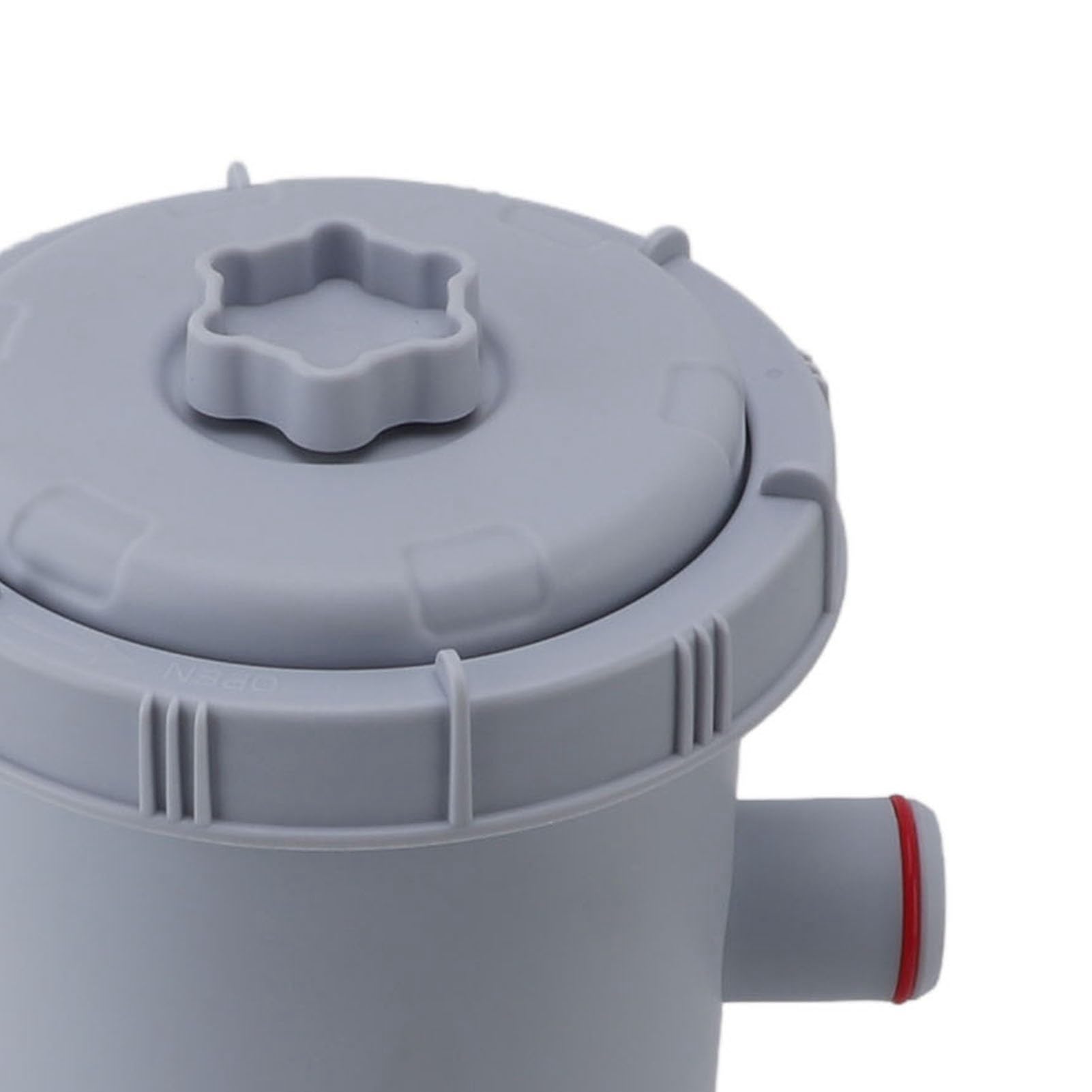 530 Galowa Pompa Filtracyjna, Wydajna ABS 3,9 -metrowa długość Węża Puchowa Pompa Filtra Basenowa łatwa do Zainstalowania 35 W Cisza do Ogrodu (Wtyczka UE 220V)