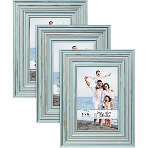 Icona Bay 6x4 Eggshell Blue Picture Frames Cover