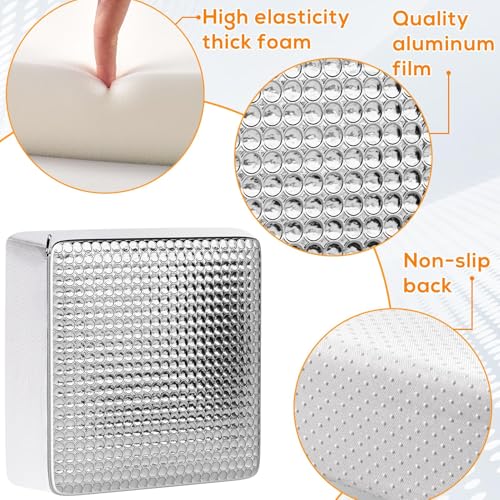 Image of 1PCS RV Skylight Insulator 14x14x2.8,RV Vent Insulator and Skylight Covers,Waterproof RV Vent Covers for Inside Camper,RV Sunroof Skylight Shade Skylight Pillow for Shower