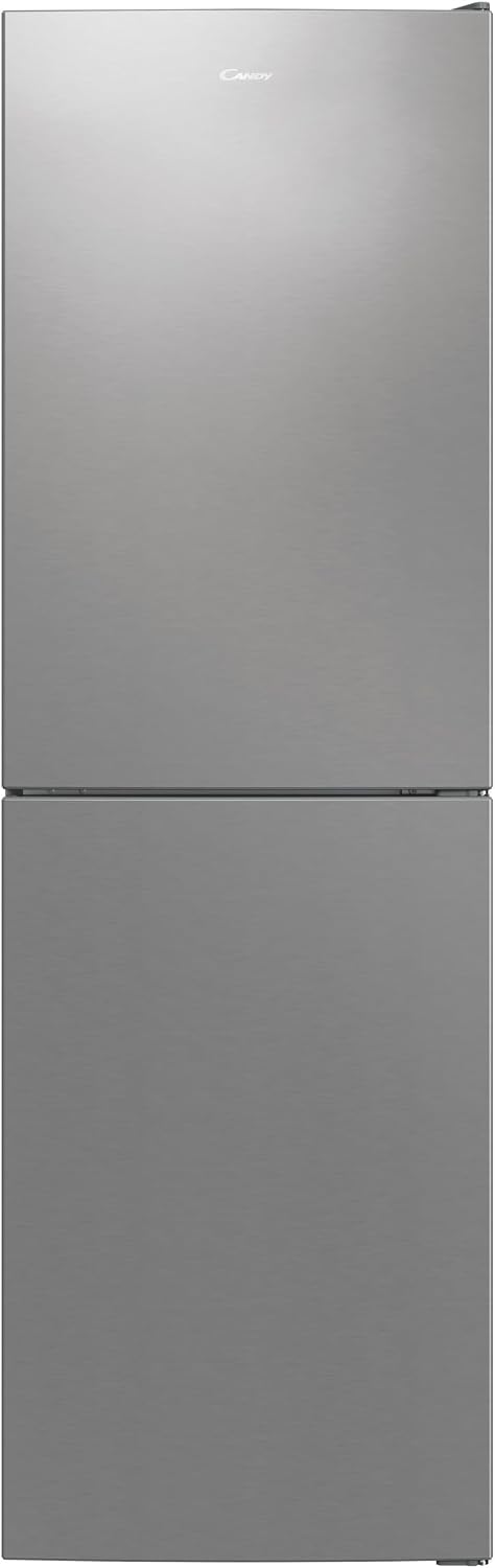 Silver Candy 50/50 freestanding fridge freezer with top temperature display