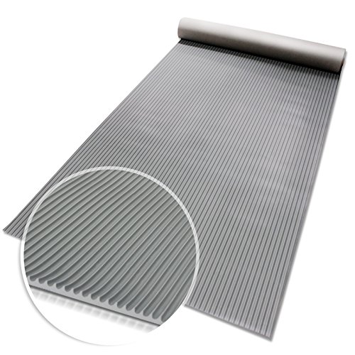 Preisvergleich Produktbild Miniripp Gummiläufer in Grau Gummimatte Schutzmatte Noppenmatte Bodenmatte Noppen Premium gummimatten stall (50 x 100 cm)