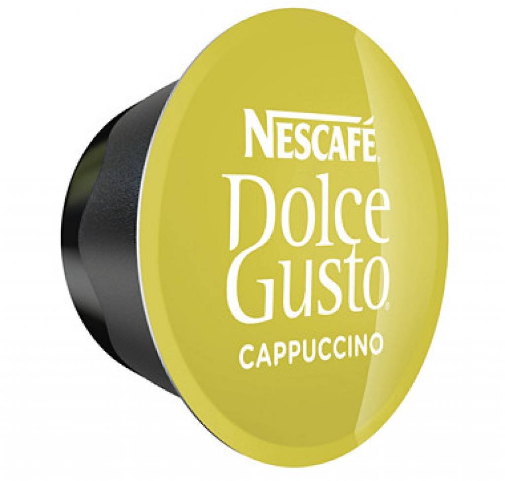 Nescafe Dolce Gusto for Nescafe Dolce Gusto Brewers, Cappuccino, 16 Count