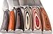 La Cote 6 Piece Chef Knives Set Japanese Stainless Steel Wood Handle in Gift Box (6 PC Chef Knife Set - Pakka Multi)