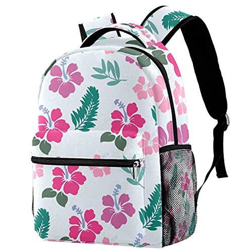 Sac à dos enfant motif fleur de rose parfait pour l'école et les sorties au parc