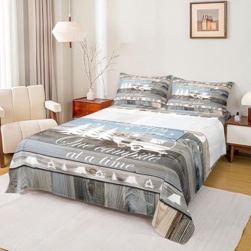 Erosebridal Camper Sheet Set Camping King Size Sheets Set for