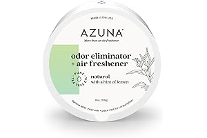 Azuna Air Freshener & Odor Eliminator - All-Natural, Large Room, Pet Odors,...