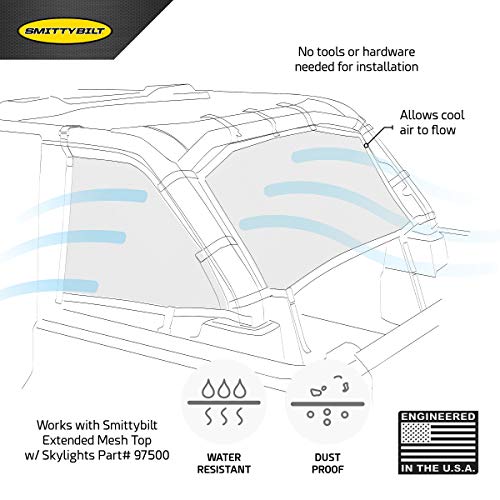 SmittyBilt MESH SIDES AND REAR - SB975014
