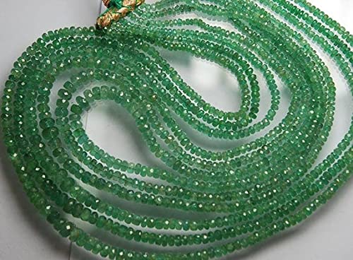 Émeraude de Zambie véritables 3-6mm LKBEADS pour éliminer le ternissement de vos créations