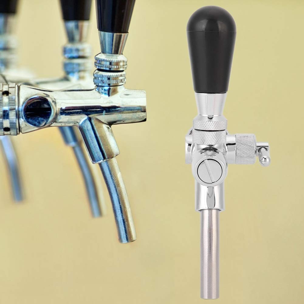 Rubinetto Birra Accoppiatore Per Fusti Birra G5/8 In Acciaio Inox - Rubinetto Dispenser Con Valvola Sicurezza Per Birra Alla Spina, Kegerator Raccordo Fusto G5/8 - Foto 7
