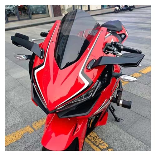 Espejo de motocicleta modificado retrovisor giratorio para ala de viento 4