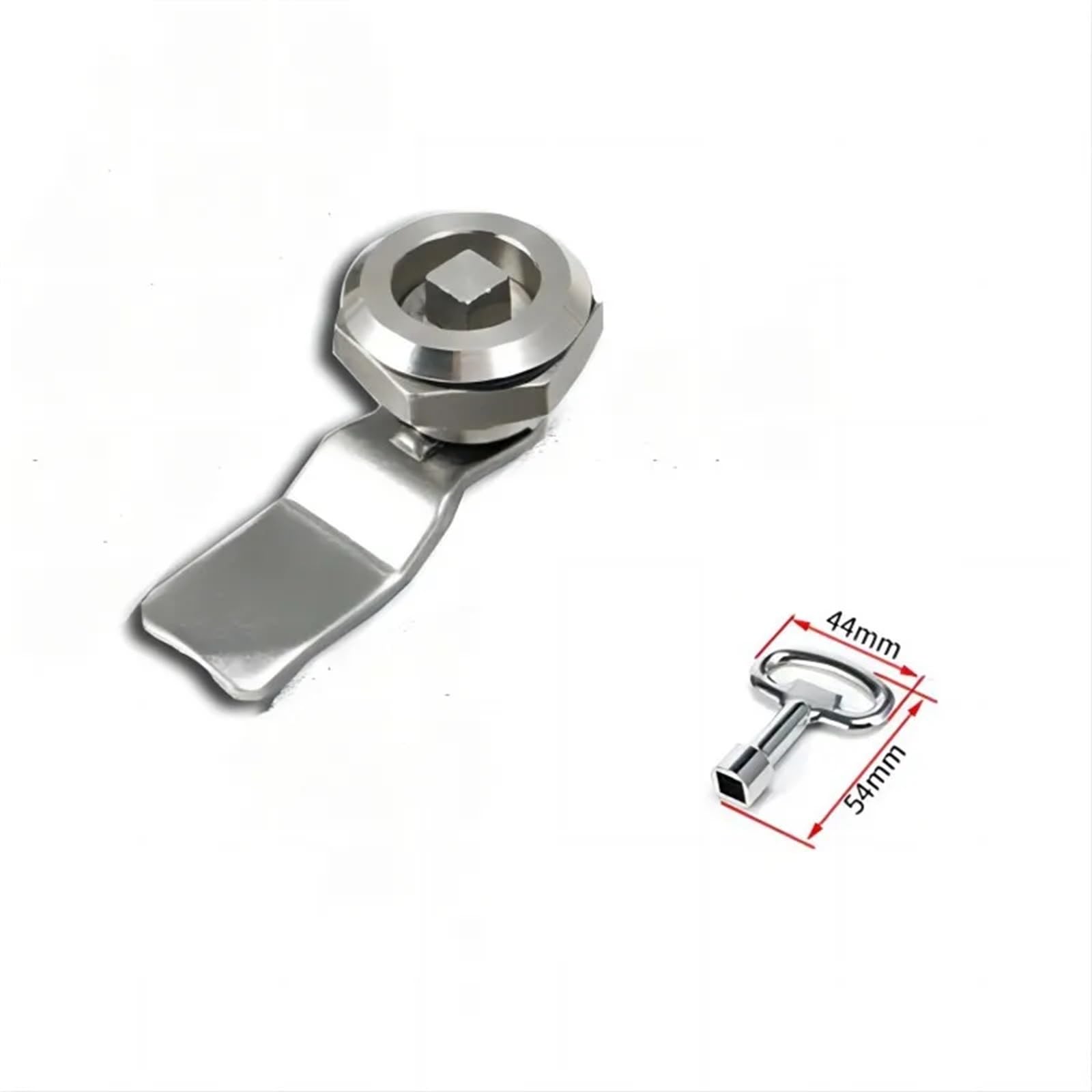 Wpoiyhgby Plate Height 5Mm-Sus 1 Set Stainless Steel Ms705 Tool Lock With Rotating Tongue For Industrial Cinet Cam Electric Locks(Plate Height 5Mm-Sus)