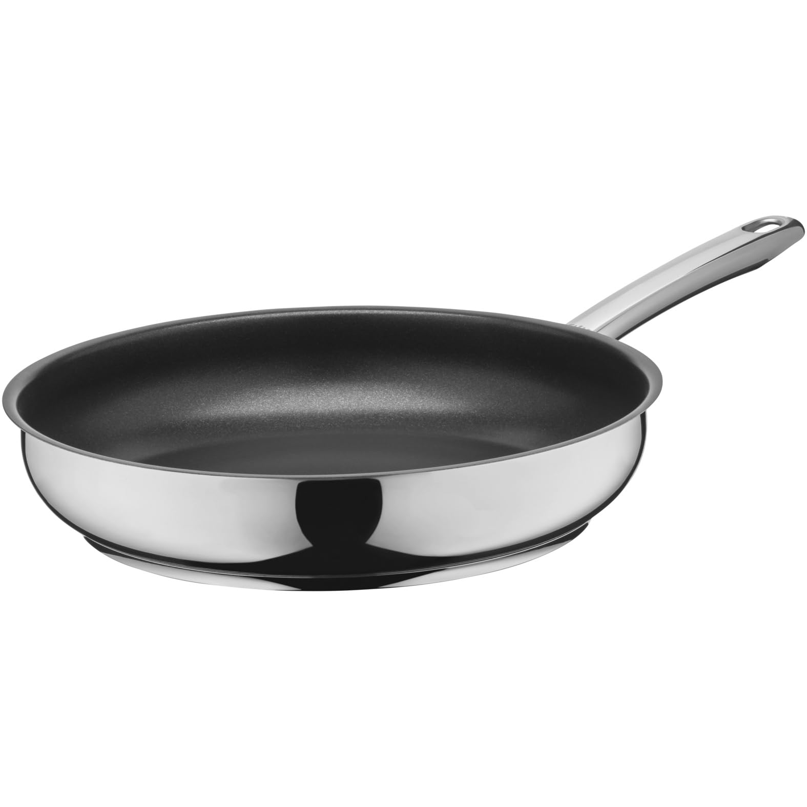 Silit Calabria Bratpfanne 28 cm – Induktionsgeeignet, Edelstahl mit langlebiger Antihaftbeschichtung, backofenfest bis 260 Grad, gleichmäßige Wärmeverteilung, gut für schonendes und fettarmes Braten