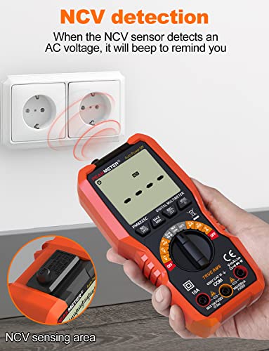 Digital Multimeter, 6000 Counts Auto Range, genaues Messen von AC/DC-Spannung, Amperemeter,...