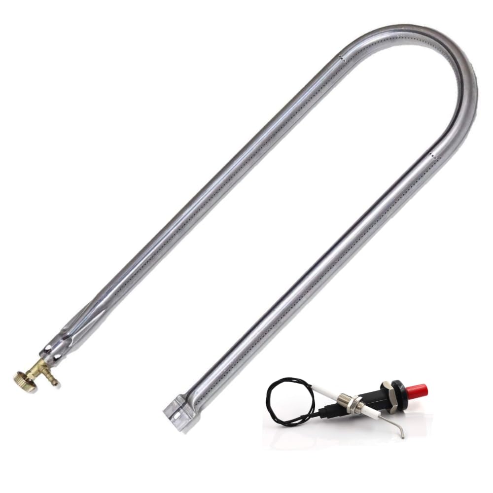 Bruciatore a Gas cm 65 a U ricambio universale per barbecue pietra ollare pietra lavica piastra ghisa (BRUCIATORE GAS GPL)