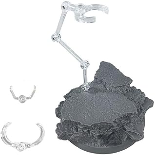 yungluner Action Figure Display Holder Display Base Sturdy Base Plastic Material Action Base Display Stand for Figure Model Toy Action Figure Stand