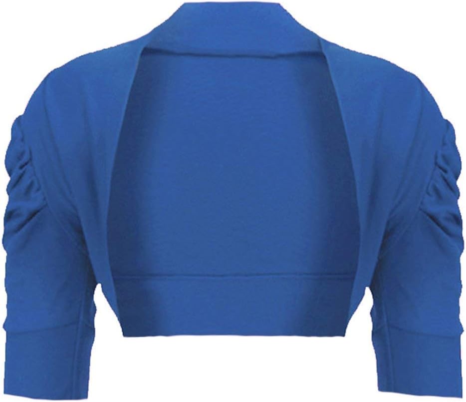 0712 Blue 2-3 Y Girls Bolero