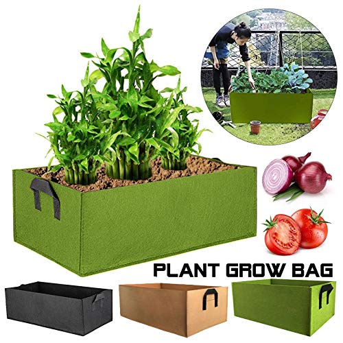 CAVEEN 2PCS X 10 Gallons Bolsas De Cultivo De Papa, Bolsa De Cultivo De Plantas, Tela No Tejida